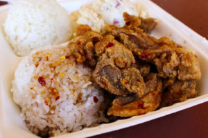 Chili Pepper Chicken at North Shore General Store Truck