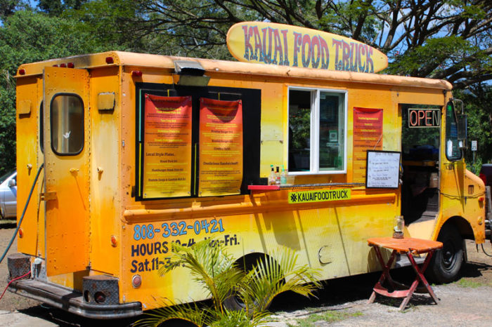 Food koloa kauai truck personality fantastic owner wonderful awesome amazing country music price great