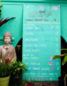 Cafe Turmeric Hanalei Indian Food Truck Menu