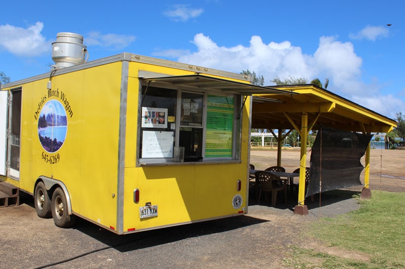 DeFries Lunch Wagon Kapaa Plate Lunches