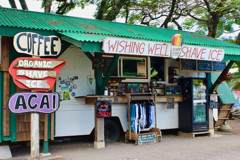 Wishing Well Shave Ice Food Truck Hanalei